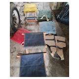 Boat seats, fold  seats and life jacket Universal
