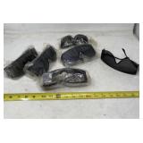 MCR safety dark glasses.