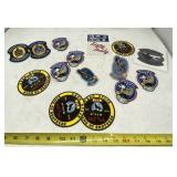 Wolf Pack stickers and patches