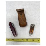 Sheffield utility knife and swiss army knife with