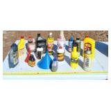 De ice , Pennzoil oil,Lucas Fuel conditioner and