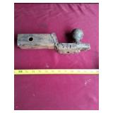 Truck hitch with 2 inch ball