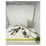 Battery tender and power supply cord.