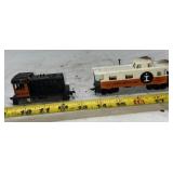 Tyco HO scale Illinois Central Gulf caboose,