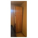 Wooden storage cabinet 24x14x83.5 (stained)