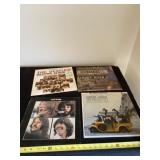 The Beatles and The Beach Boy records.