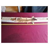 Ben Pearson junior wood bow and arrows in