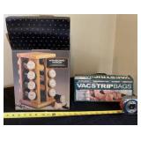 New in box  Winsome Food spice rack and new box