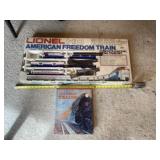 The Great Trains book and a Lionel HO American