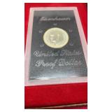 1974, Eisenhower, United States proof dollar