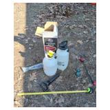 Two 2 gallon sprayers.