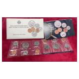 The United States 1989 uncirculated coin set with