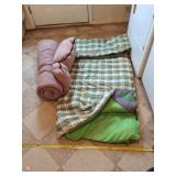 Two sleeping bags.
