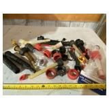 Gas can caps and funnel caps.