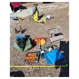 Private Property sign, tarp, blind seat and more.