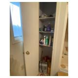 Contents of all shelves including the heater