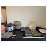 Batter Pro, Wilton muffin pans, skillets, giass