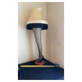 42 inch tall fishnet leg lamp that works.