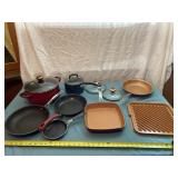 Gotham Street bacon pan, Paula Deen skillets,