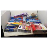 Storage bags, freezer bags, aluminum foil, wax