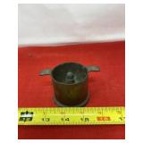 Brass bullet top ashtray