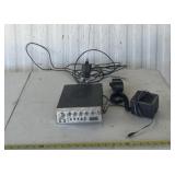 Cobra CB radio and speaker and antenna