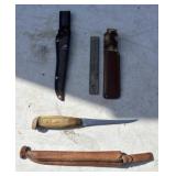 J Matthew timland knife and sheath