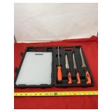 Anglers Choice filet knife set with sharpener and