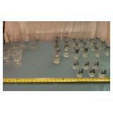 Pheasant, Goose and grouse glasses, Budweiser