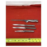 Rada Cutlery knives and Winchester filet knife.