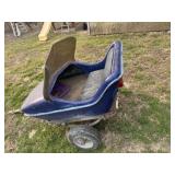 Hitchhiker snowmobile Sled Converted to a
