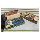 Old vintage board games
