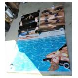 vintage posters from a 1977 Shiseido summer