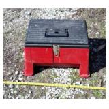 Tool box with hand tools