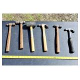 Hammers and a mallet