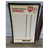 Wayne price sign 24x41