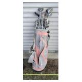Womens Set of  top flight golf clubs