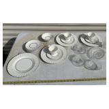 vintage clear glass items in the Sandwich