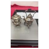 Unmarked, silver  teapots for dollhouse 30.69 g