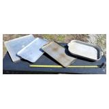 Stainless steel backing sheets