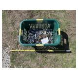 Sockets, socket wrenches, hand tools in a laundry