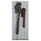 Pipe wrenches