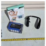 Fat freezer neck fan and a projector