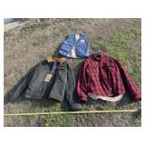 Red flannel 2xl Schott jacket XL black shott