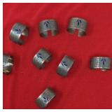 Brass inlayed napkin holders India