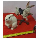 Folk art Bunnies