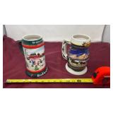 1991 and 2000 Anheuser bush Steins