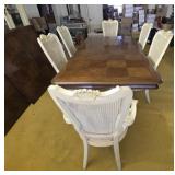White Furniture  Co Table & Chairs 77 x 30 x 45 2