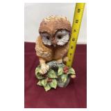 Porcelain elf owl by Andrea