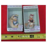 Toriant Daisy & Donald Ornaments